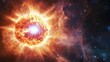 © NFTNexus - Stars are formed when light element atoms are subjected to intense pressure which enables nuclear fusion through a delicate balance of forces