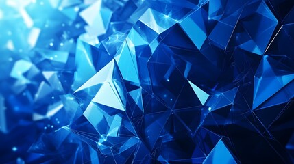 blue geometric shape abstract technology background. 