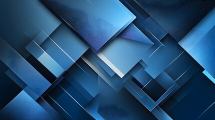 blue geometric shape abstract technology background. 