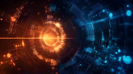 abstract futuristic data computer technology business background. 