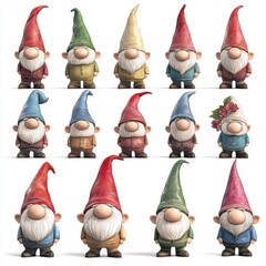 Poster - Garden Gnomes Collection.