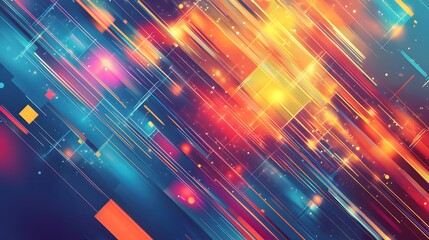 abstract technology communication concept vector background. 