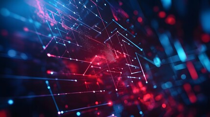 abstract technology communication concept vector background. 