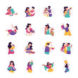 © Prosymbols - Latest Pack of Diwali Celebration Flat Illustrations