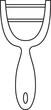 © Zalquarius - Decorative kitchen utensil outline illustration
