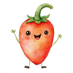 Canvas Print - Happy Strawberry.