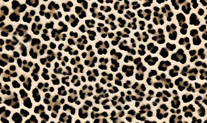 leopard texture real cat hair gray background