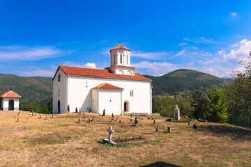 Serbian monastery Koncul from the 13th century.