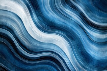 Wall Mural - Blue marble pattern texture abstract background. Use as a wallpaper or background