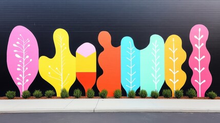 Wall Mural - A public art project using illustrations to empower marginalized communities and amplify their voices.