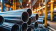 © Ruslan - Stack of stainless steel pipes in a factory