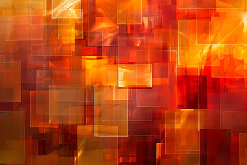 Wall Mural - abstract orange background