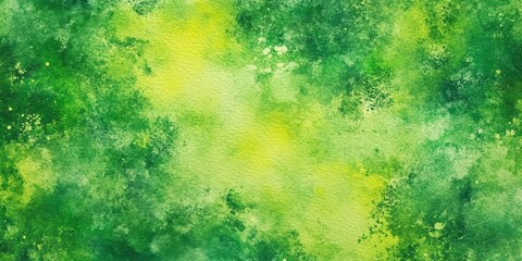 Wall Mural - Abstract Green Watercolor Background Design