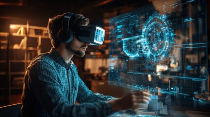 VR User Interface.