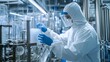 © pkproject - Scientist Conducting Genetic Modification Experiments in Sterile Laboratory