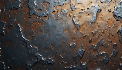 Canvas Print - rusty metal background