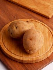 potato ingredient harvest raw homemade food eat baked herbs dinner cook diet vegan organic photo art