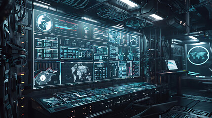 Wall Mural - future technology