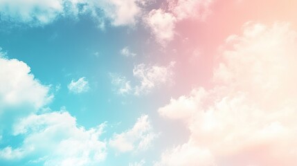 Sky background with a gradient from soft blue to white, perfect for peaceful designs