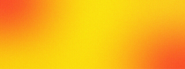 Poster - Bright Light Orange gradient blurred background poster. Ombre gradient. Yellow atoll color. Noise grain rough grungy. Subtle grainy texture on a Orange gradient background.