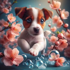 Wall Mural - Jack Russell Terrier