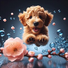 Wall Mural - Golden Doodle