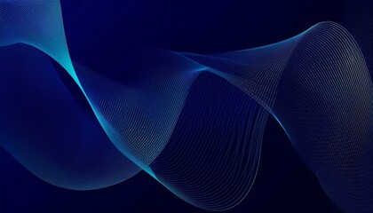 Wall Mural - purple violet green and blue abstract line modern tech on neon background. modern smooth wavy lines.