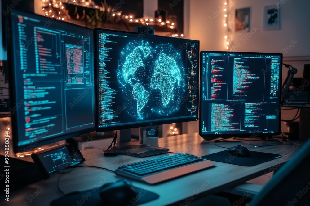 Cybersecurity and Global Connectivity in a Modern Workspace with ...
