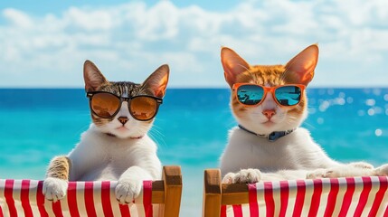 Cats on Vacation