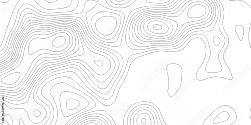 Map Pattern Reliefs Abstract topographic White wave paper curved reliefs. Topographic map ...