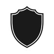 © ridhobadal - Protect shield security.Badge quality symbol, sign, logo or emblem vector illustration. Color editable