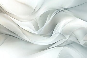 Wall Mural - elegant and contemporary abstract digital graphic design background in soft shades of gray and white