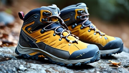 Rugged Hiking Boots Designed for Outdoor Adventures