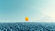 © typepng - One of the balloons in this picture stands out from the rest, symbolizing uniqueness and individuality.