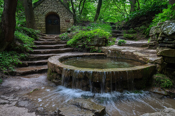 Wall Mural - Chalice Well