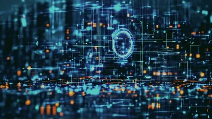 abstract binary background