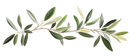 Poster - Olive Branch Illustration