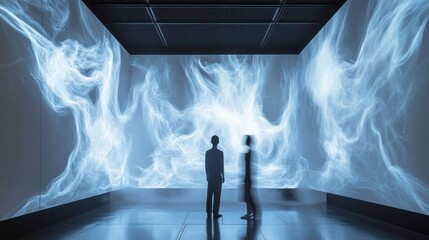 Canvas Print - Interactive Light Installation