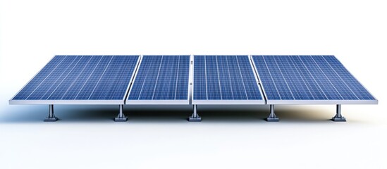 Poster - Solar Panels Array - Clean Energy Source