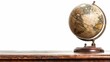 © dDenVil - Classic Vintage Globe on Wooden Desk