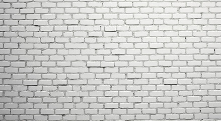 Poster - white brick wall