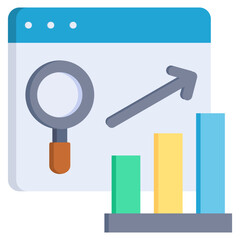 Canvas Print - Analytics Icon