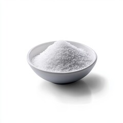 Fine White Granular Substance in Bowl