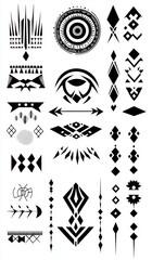 Norse viking concept. Protective runes and symbols from Iceland. Nordic ancient elements and celtic mythology fit nicely together.