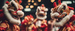 © FrameFinesse - Chinese lion dance performers