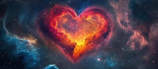 Wall Mural - Cosmic Heart Nebula