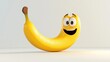 © Penatic Studio - A Smiling Cartoon Banana with Large Eyes