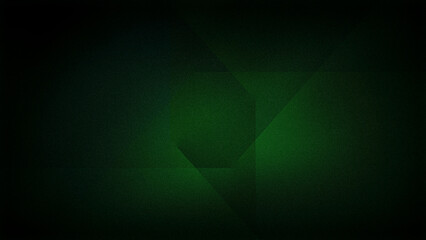 Wall Mural - A deep green abstract gradient with subtle dark tones and a grainy texture, ideal for moody backgrounds, banners, and sleek 4K wallpapers