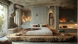 © fourtakig - Wabi sabi inspired living space embracing imperfection and natural materials