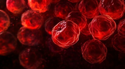 Abstract Red Cells